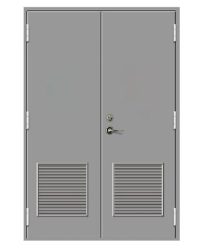 Galvanized-Steel-Louver-Door-Hollow-Core-Air-Vent-Metal-Door-Shaft-Door (1)