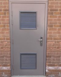 Steel-Inverted-V-Blades-Louver-Panel-LV610X610-and-an-Internal-Frame-Self-Attached-in-Door